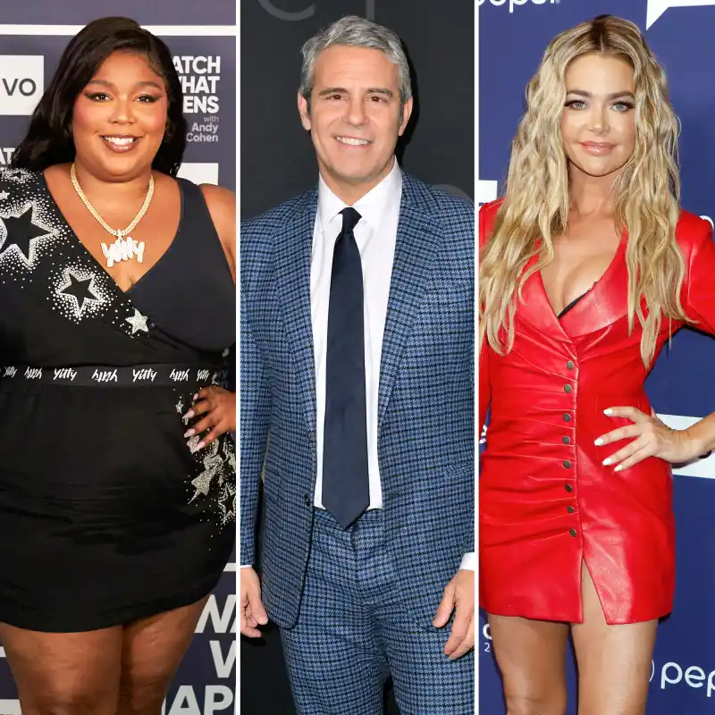 Lizzo Admits to Andy Cohen That She Doesn't Know Who Denise Richards Is