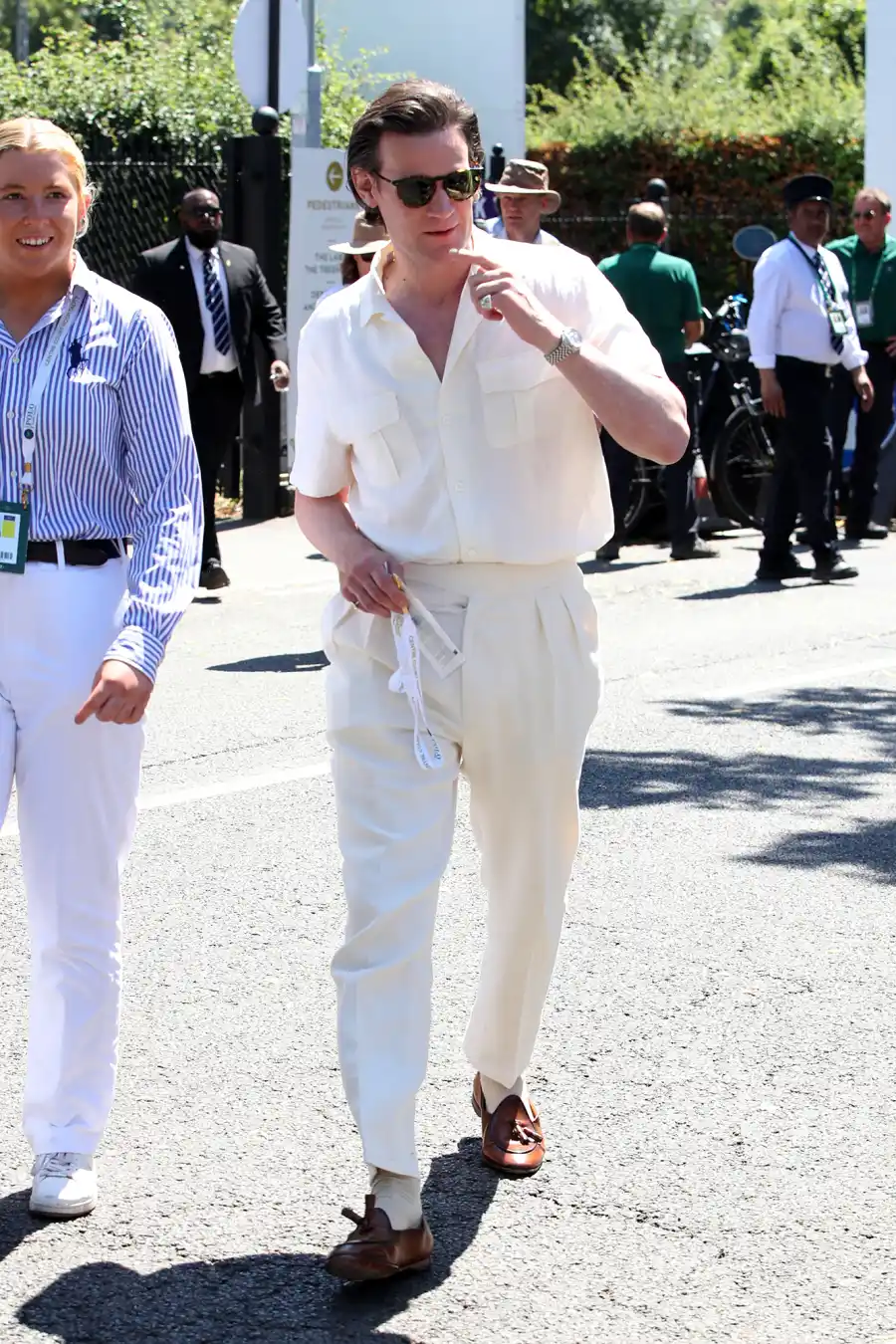 Matt Smith at Wimbledon
