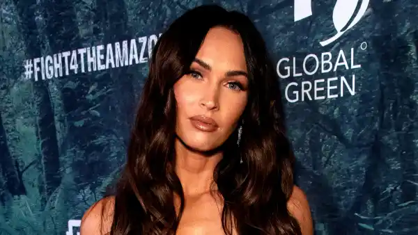 Megan Fox Wows in Green Two Piece