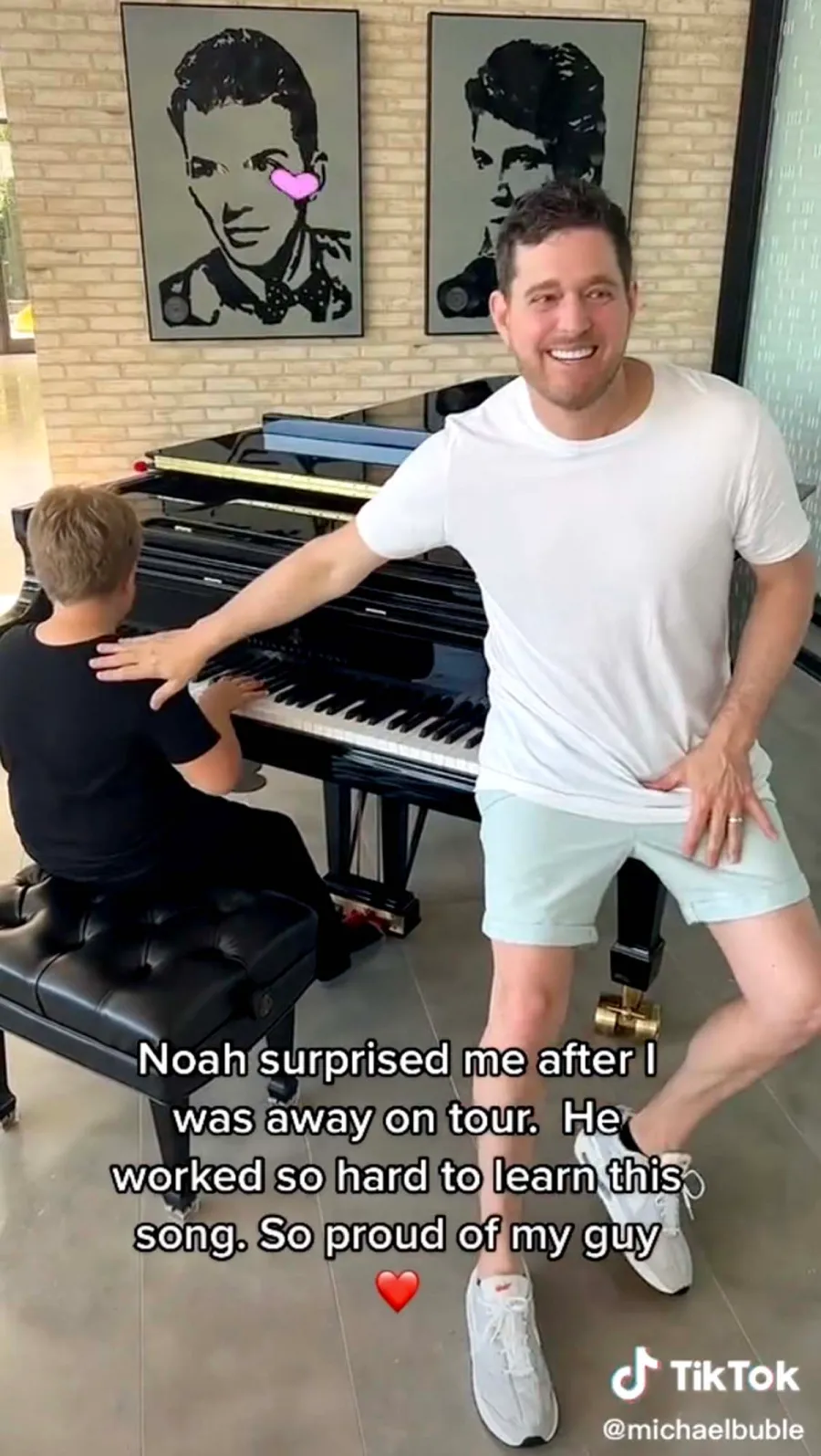 Michael Buble Luisana Lopilatos Sweetest Pics With 3 Kids Family Album