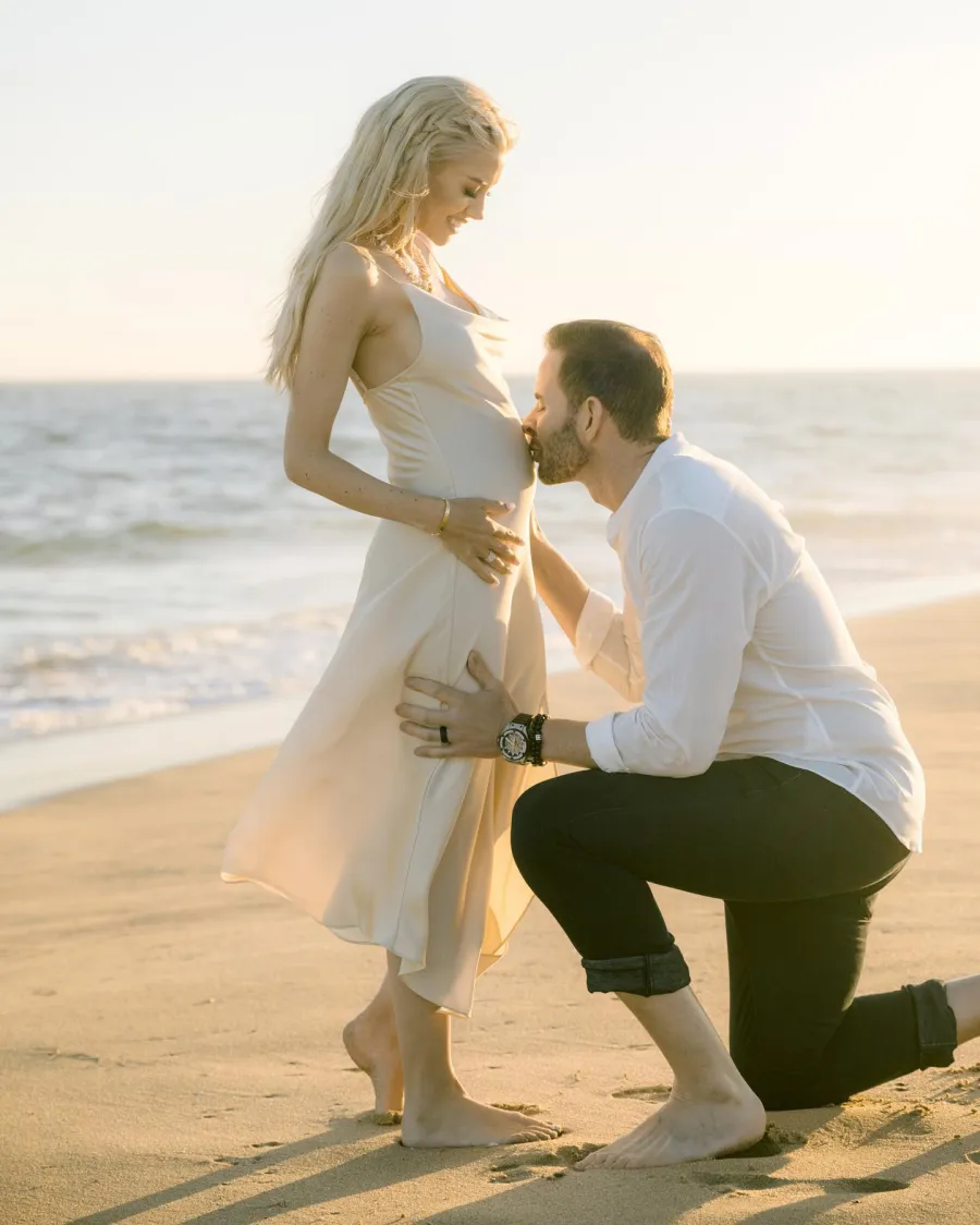 Pregnant Heather Rae Young’s Baby Bump Album Ahead of 1st Child With Tarek El Moussa