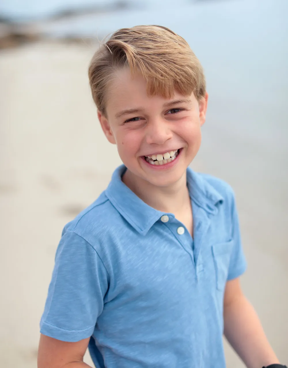 Prince George Flashes a Cheeky Grin in 9th Birthday Portrait