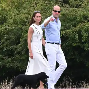 Prince William and Duchess Kate Bring Their Dog Orla to Charity Polo Match