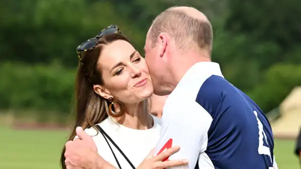 Prince William and Duchess Kate Share Very Rare PDA at His Polo Match 3