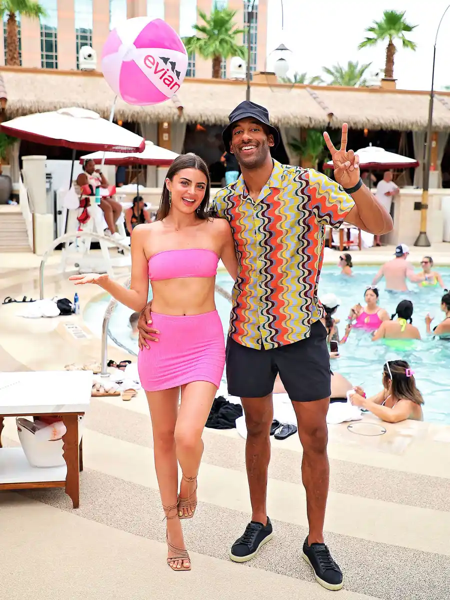 Rachael Kirconnell Matt James evian Sparkling Good Time Hot Pics