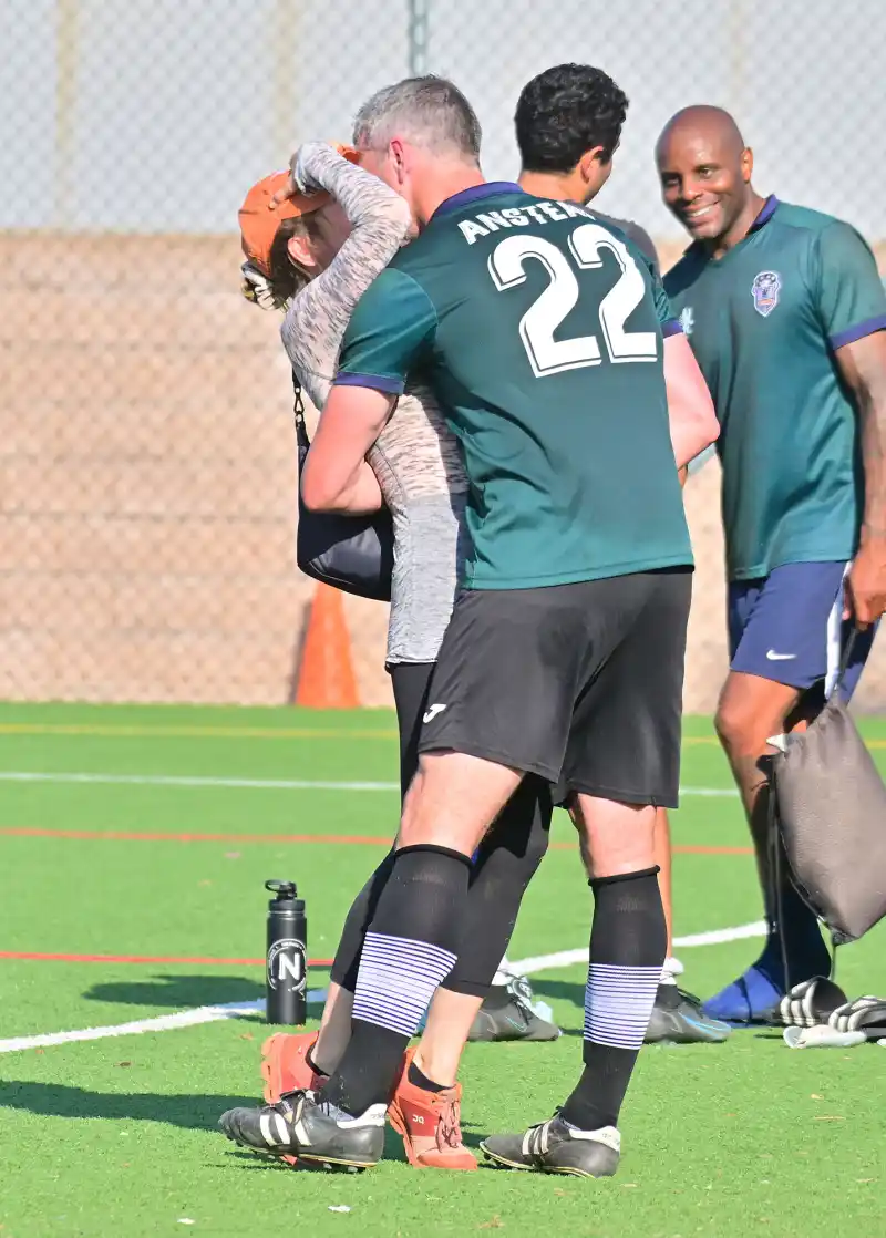 Renee Zellweger and Boyfriend Ant Anstead Pack on the PDA Following a Soccer League Championship Game