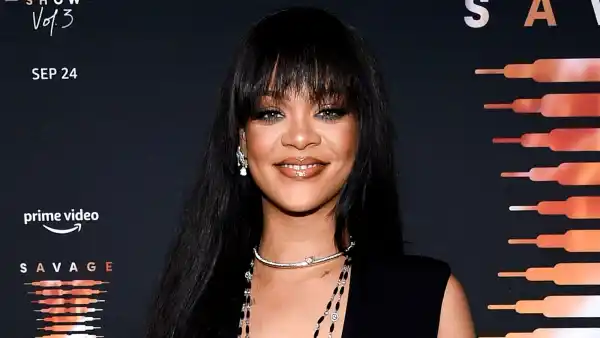 Rihanna Rocks All-Black in Rare Post-Baby Outing