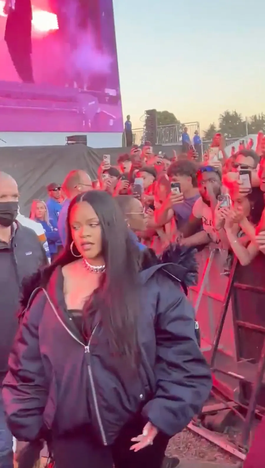 Rihanna Supports ASAP Rocky While Making 1st Public Appearance Since Giving Birth to Her Their Baby Boy