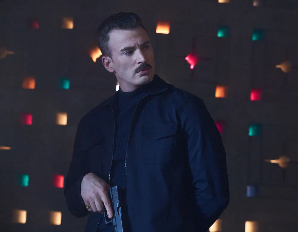 Ryan Gosling Calls Gray Man Costar Chris Evans Mustache a Trash Stache