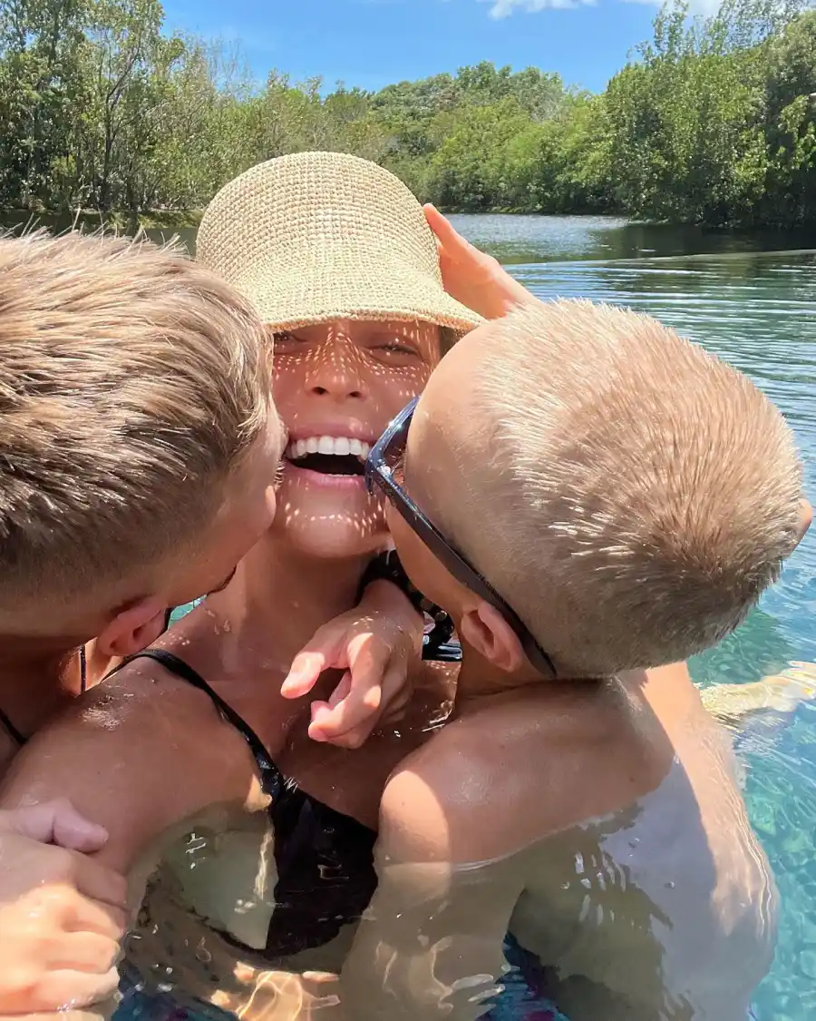 Saltwater Hair Kristin Cavallari Enjoys Tropical Getaway With 3 Kids Pics