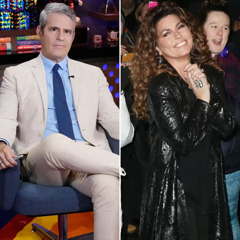 Shania Twain Ex Husband Robert Mutt Lange Messy Split A Timeline Andy Cohen