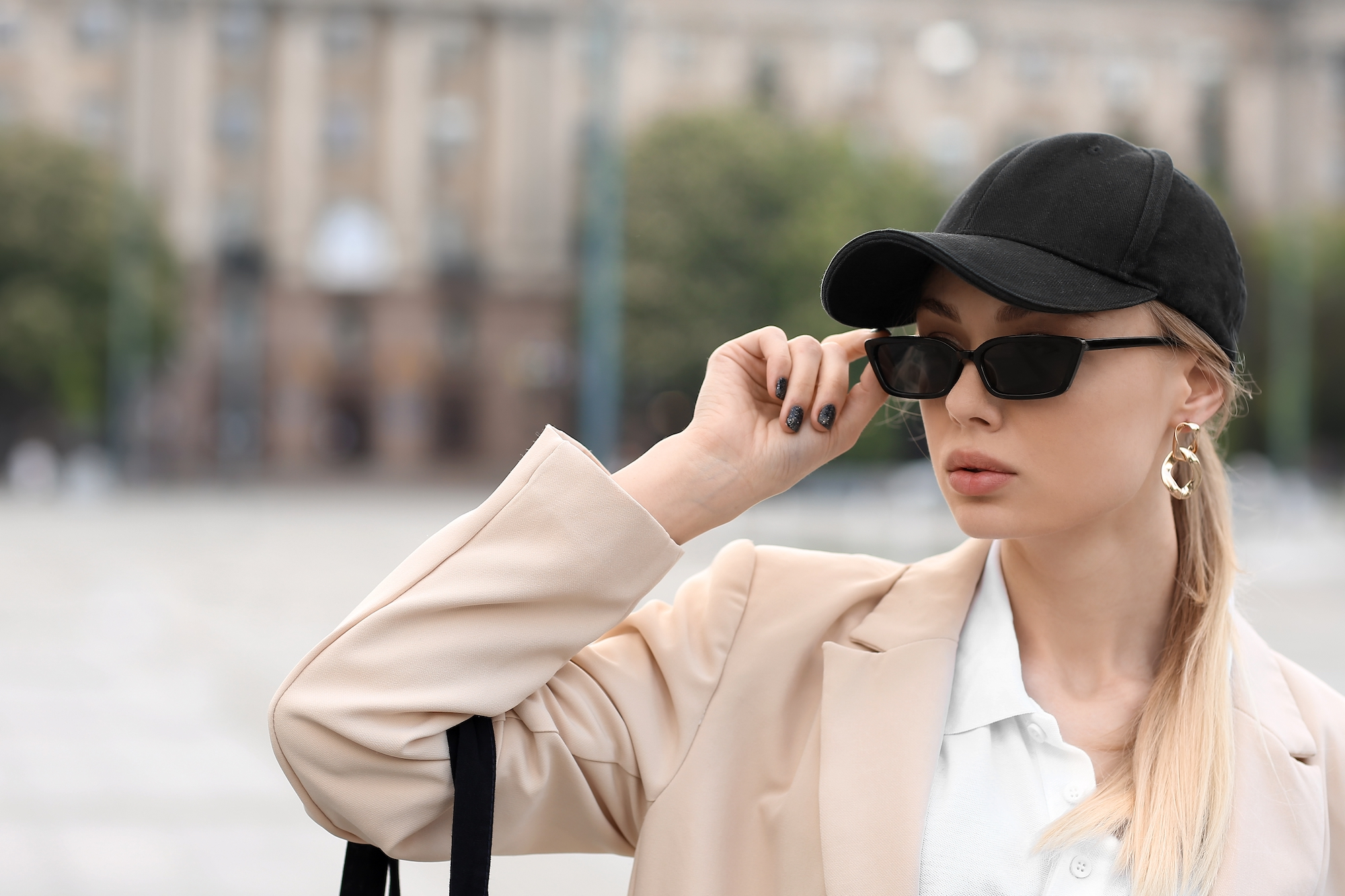 Square-Sunglasses-Stock-Photo