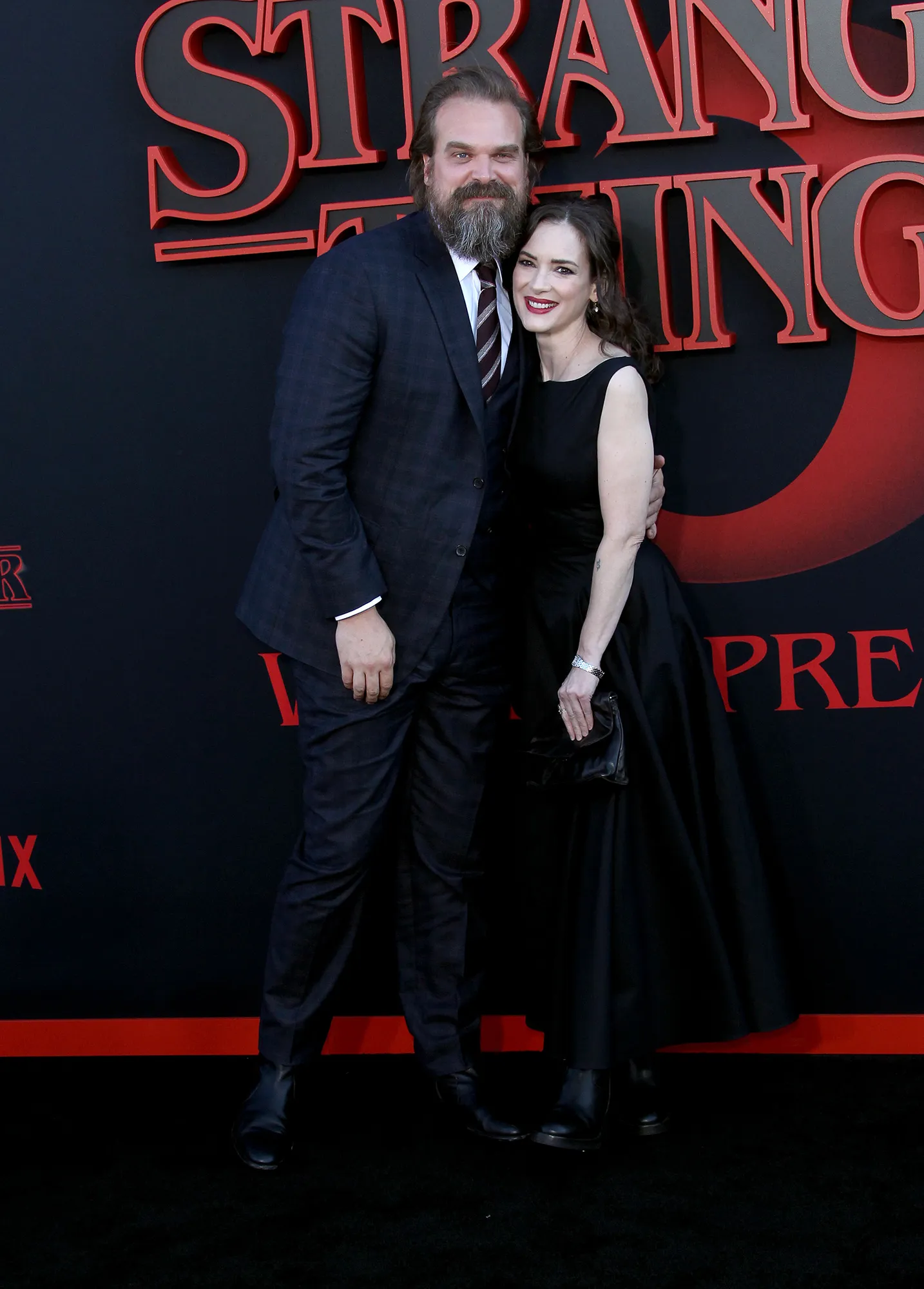 Winona Ryder and David Harbour's 'Stranger Things' Kiss Was Unscripted