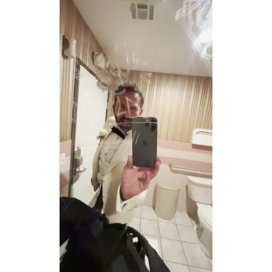 The Groom's Tux Jennifer Lopez and Ben Affleck Intimate Las Vegas Wedding