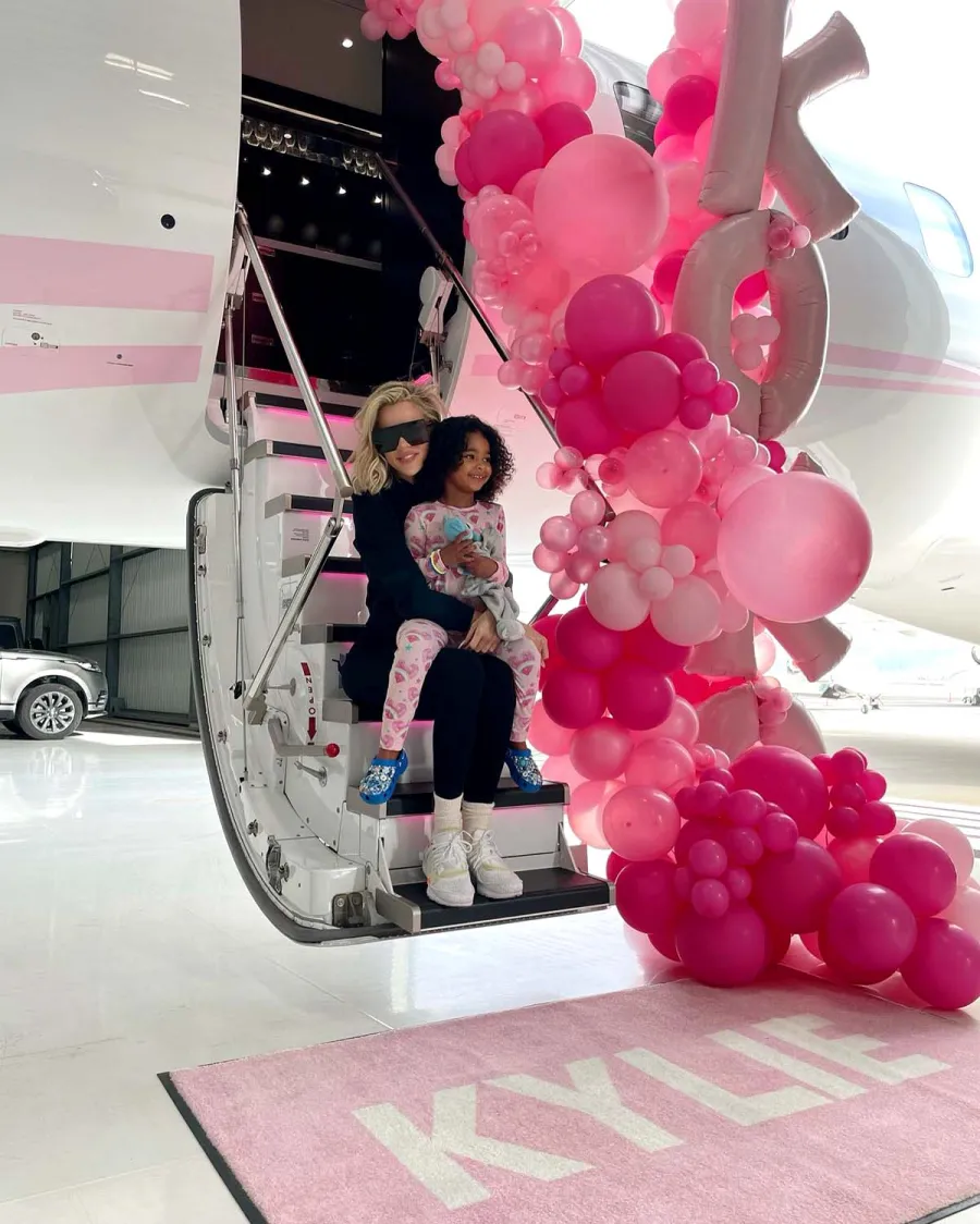 The Kardashian Jenner Kids Flying Their Familys Private Planes Photos