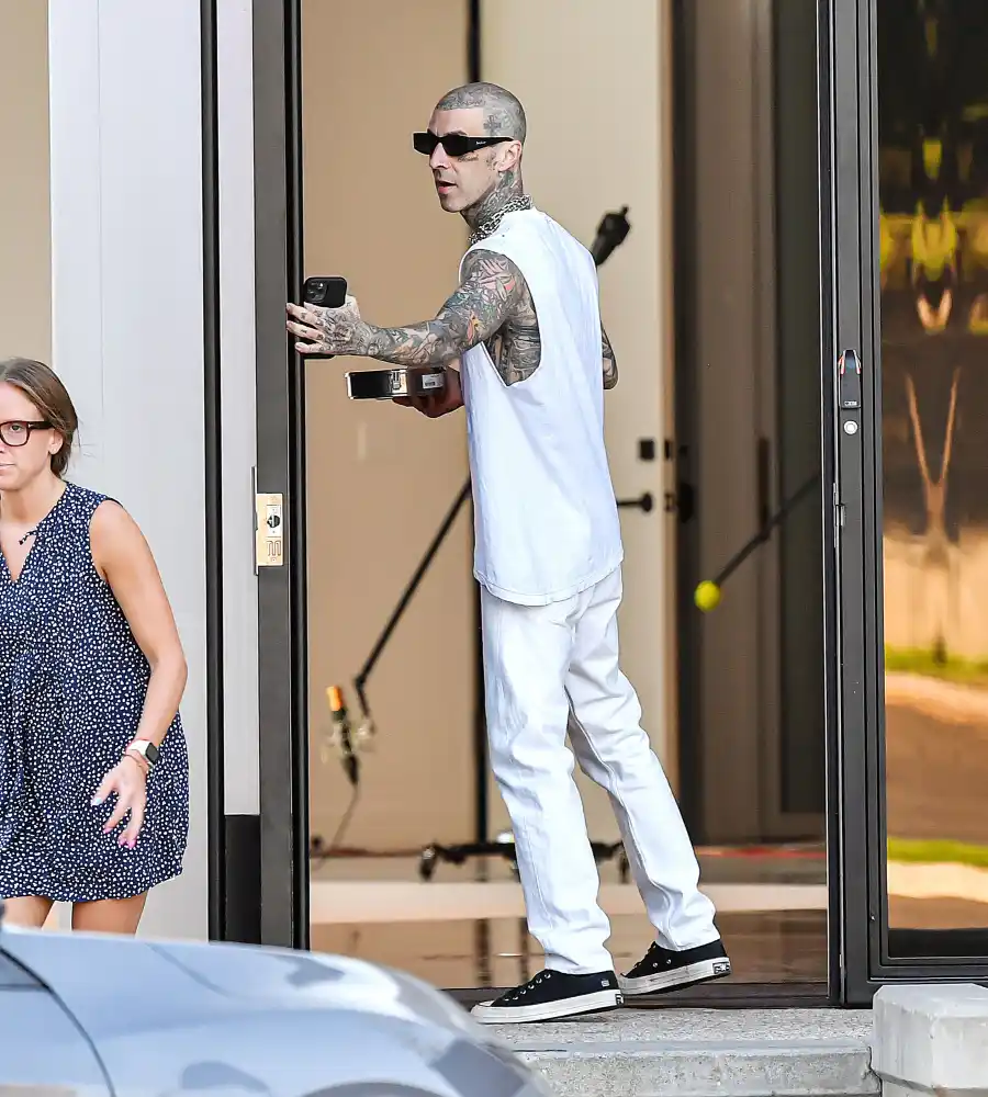 Travis Barker Out About Looking Healthy Following Pancreatitis