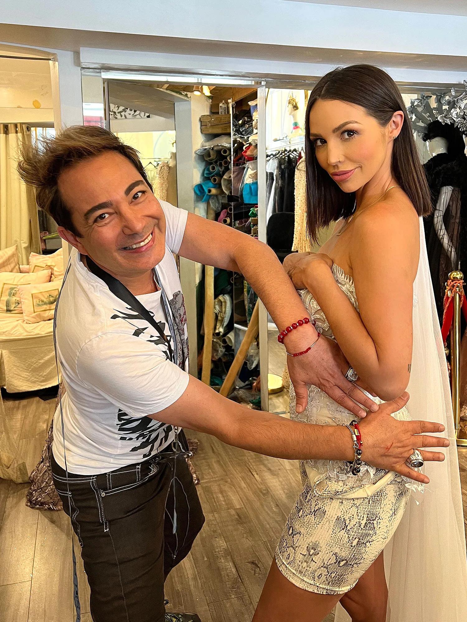 Vanderpump Rules Scheana Shay and Brock Davies Wedding Fittings Are Underway Wedding Dress