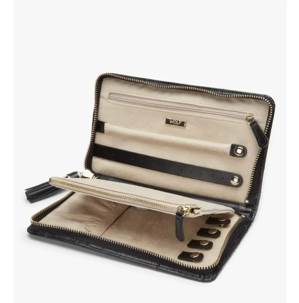 WOLF Caroline Quilted Jewelry Portfolio