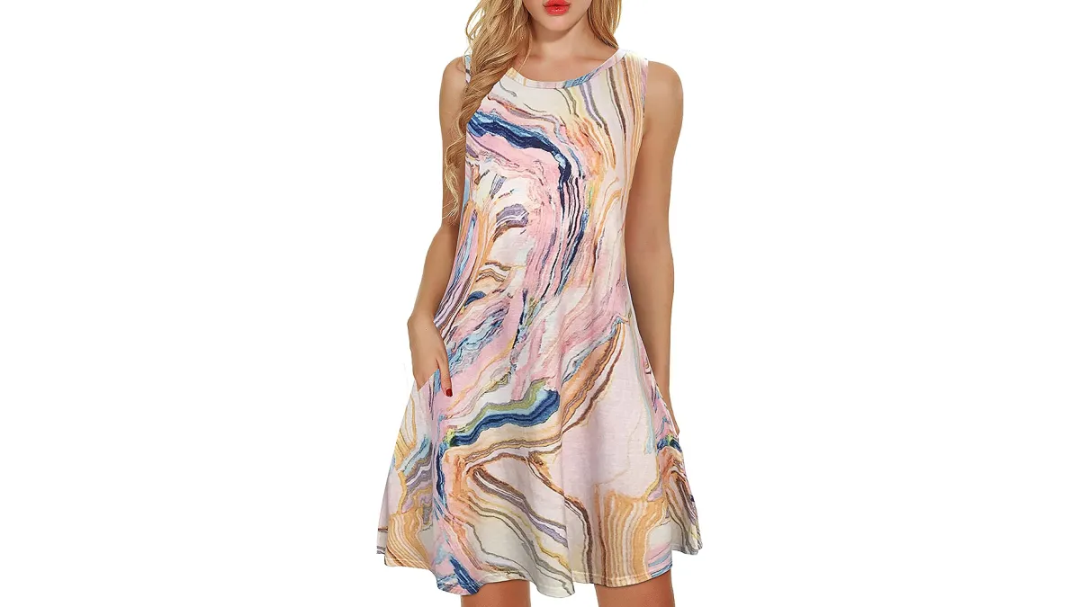 amazon-elescat-swingy-dress