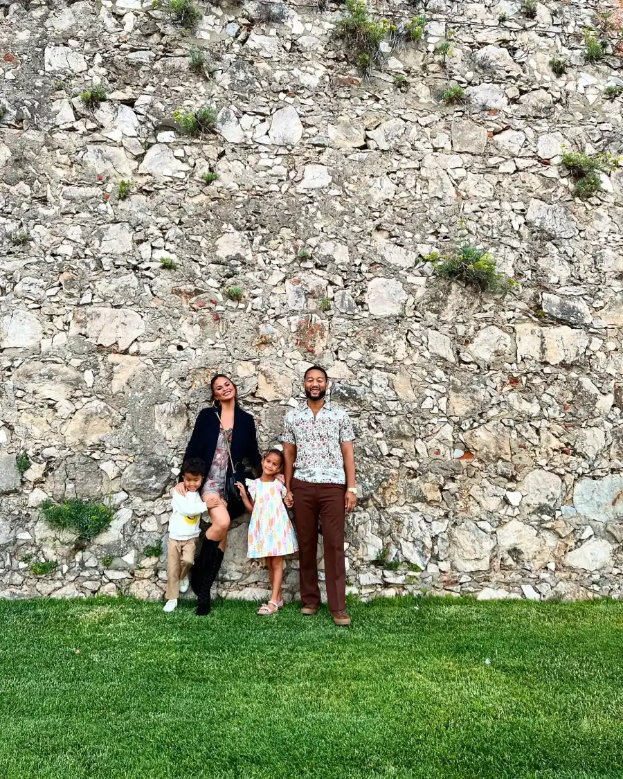 John and Chrissy, More Celeb Parents Take Kids on Fun Summer Vacations