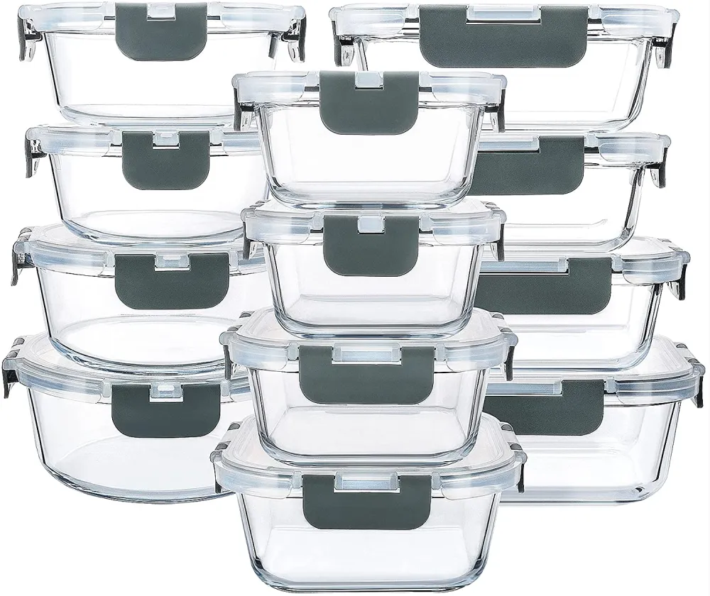 glass food containers