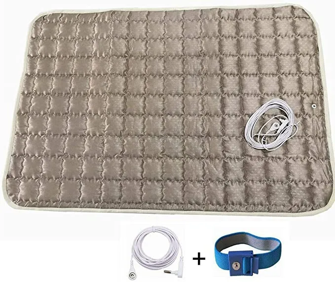 silver grounding mat