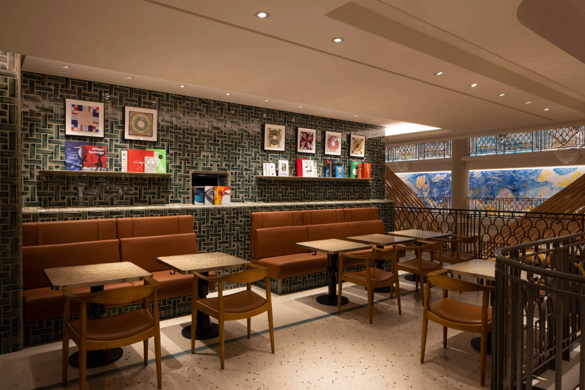 luxury brand cafes restaurants