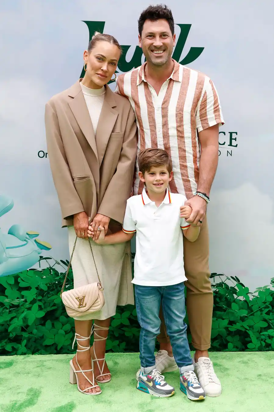 Shai in the Spotlight! DWTS’ Peta and Maks Bring Son to Red Carpet Premiere