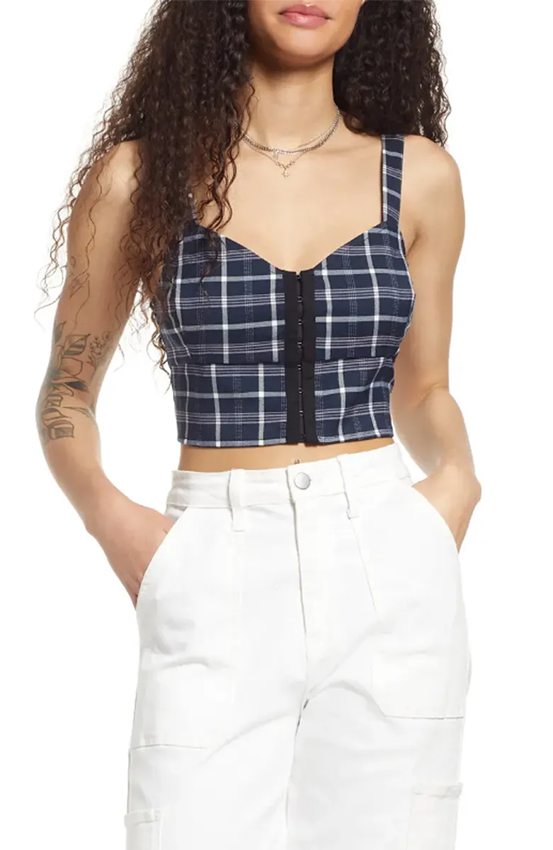 nordstrom-anniversary-sale-zara-style-plaid-corset-top
