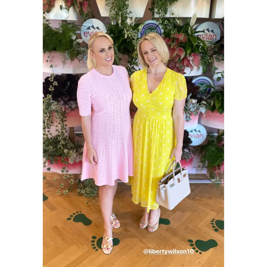 Her ‘Pink Princess’! Ramona Agruma Gushes Over GF Rebel Wilson at Wimbledon