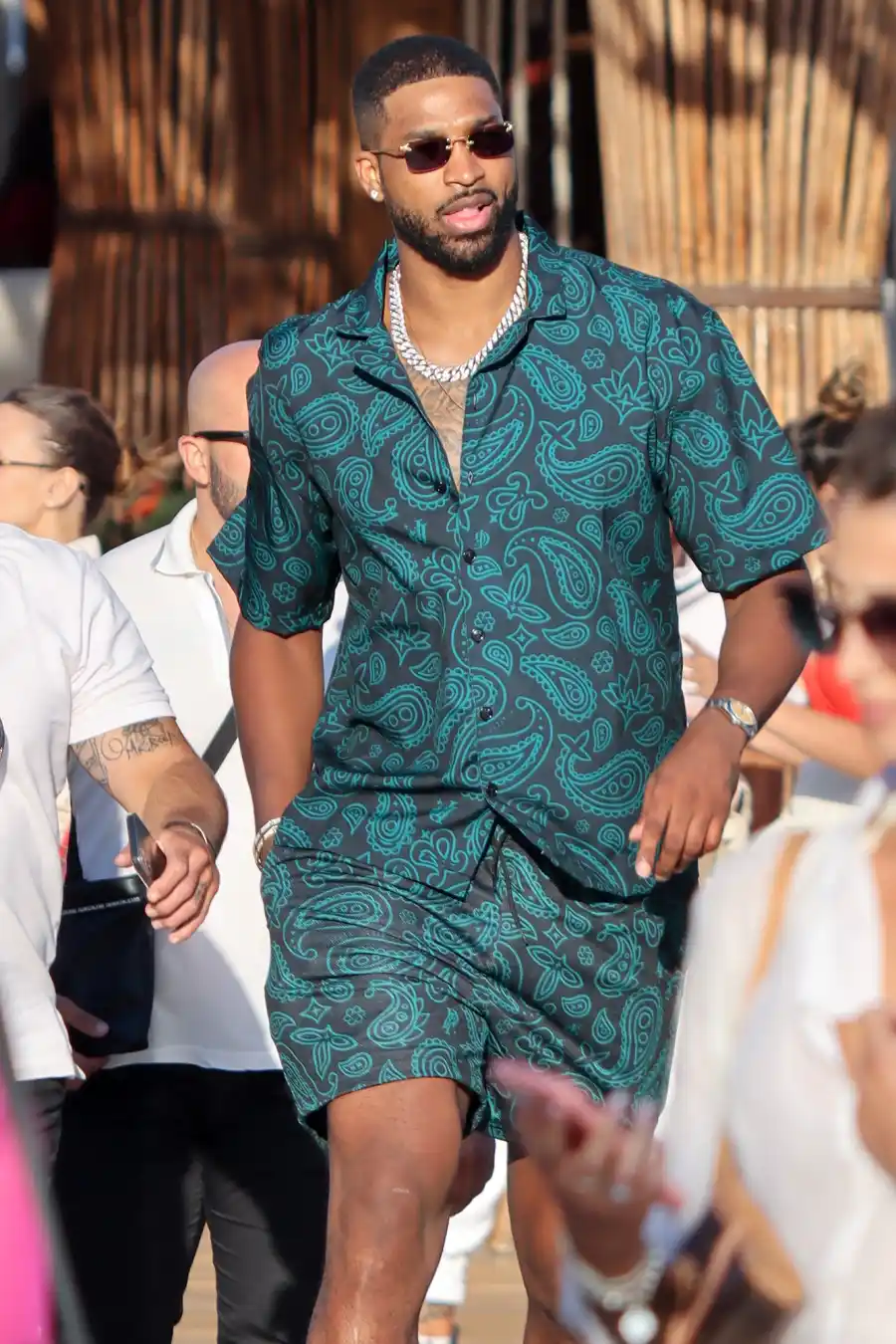 Tristan Thompson Spotted in Greece Amid Khloe Kardashian Baby News