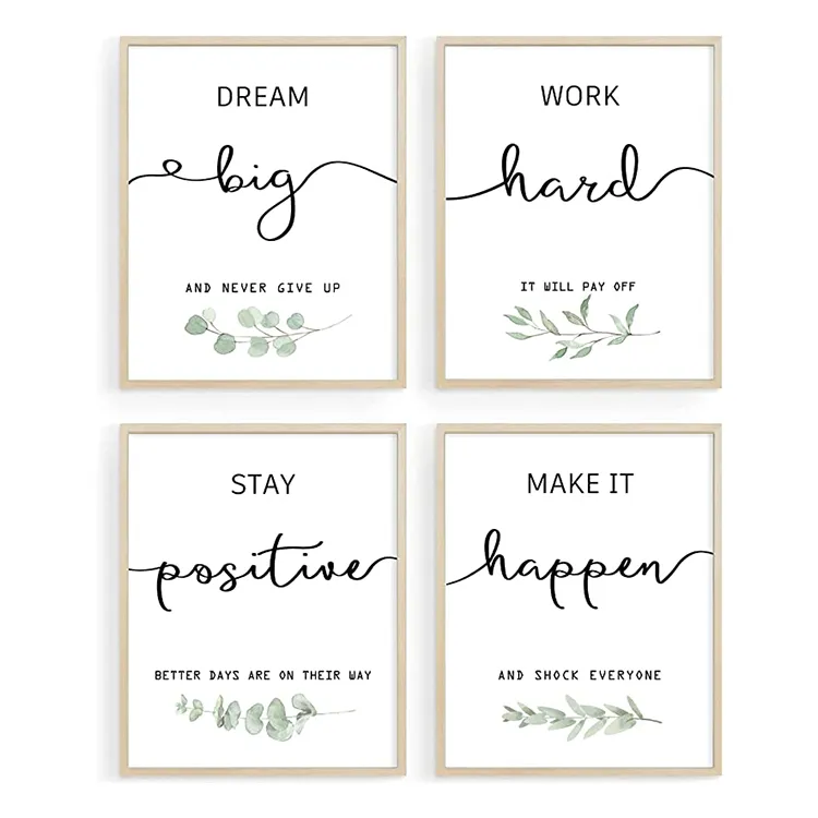 motivational wall art