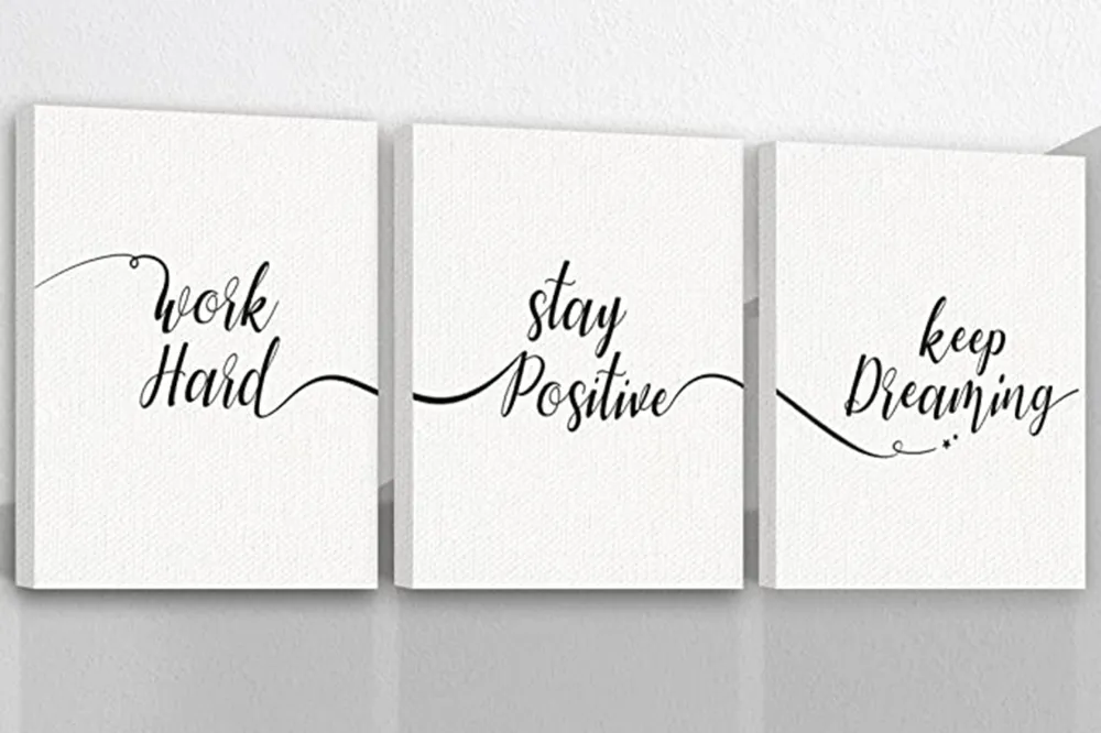 motivational wall art
