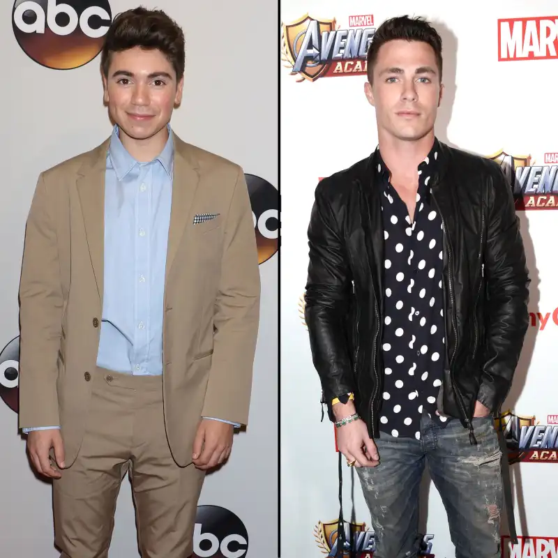 ‘Real O’Neals’ Star Noah Galvin Slams Colton Haynes’ Coming Out: It’s F–king Bulls–t tan suit polka dot top