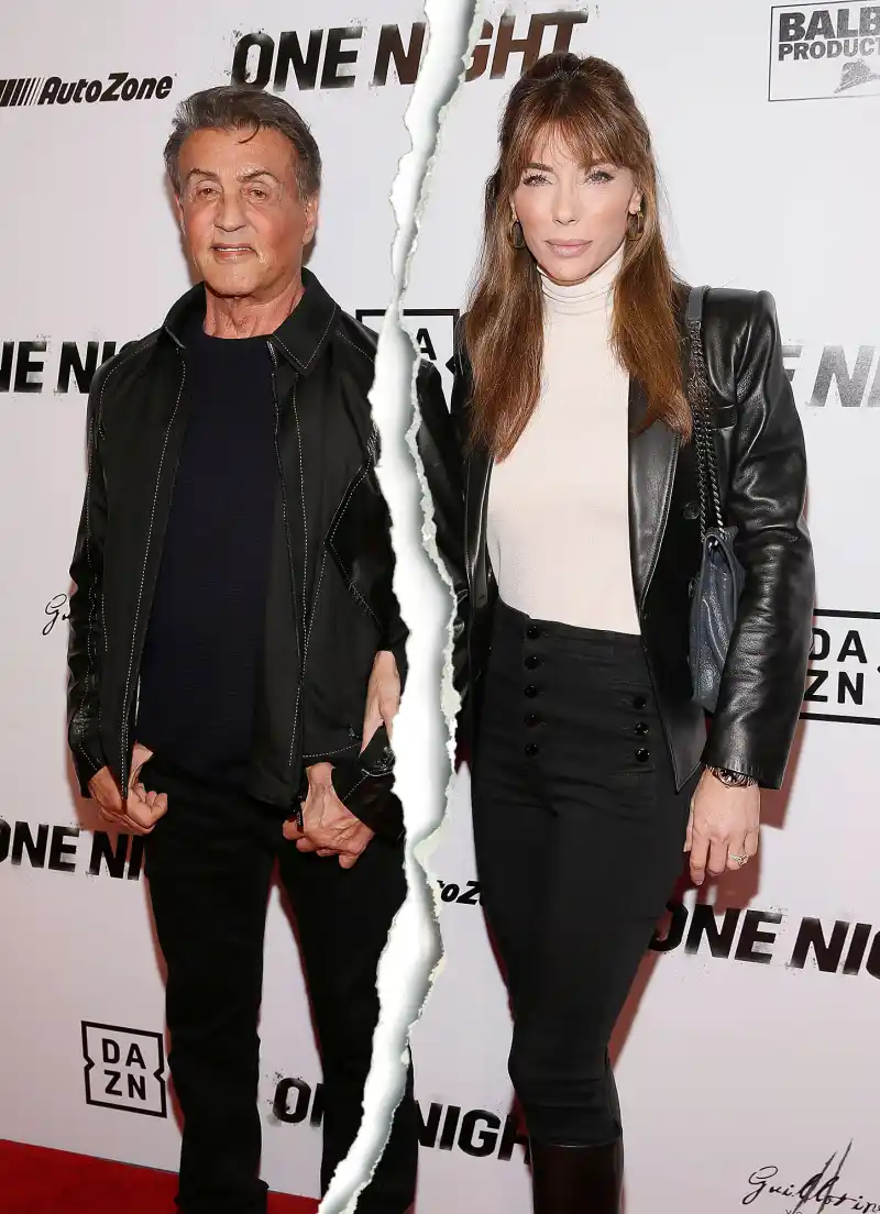 2022 Split Sylvester Stallone and Jennifer Flavin Relationship Timeline
