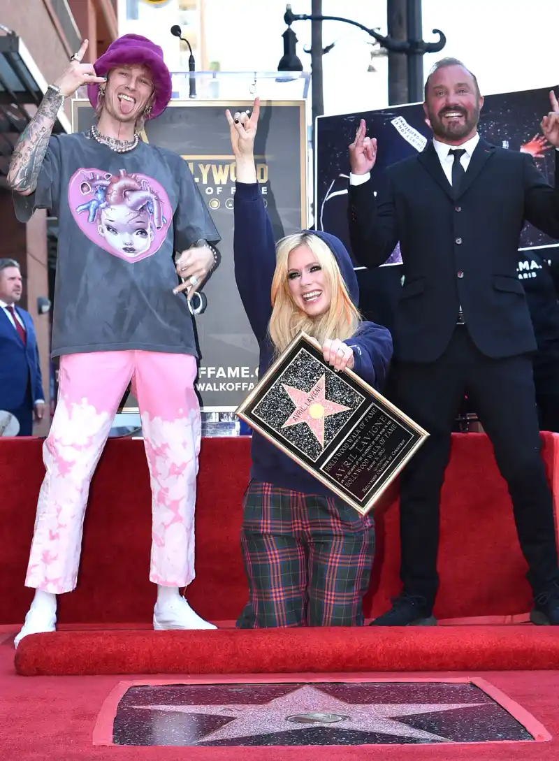 Avril Lavigne Honored With a Star on the Hollywood Walk of Fame, Los Angeles, United States - 31 Aug 2022