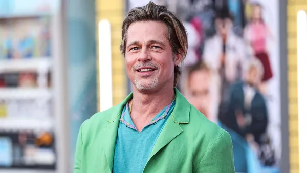 Brad Pitt Why He Wore Skirt Bullet Train Premiere Were All Going Die