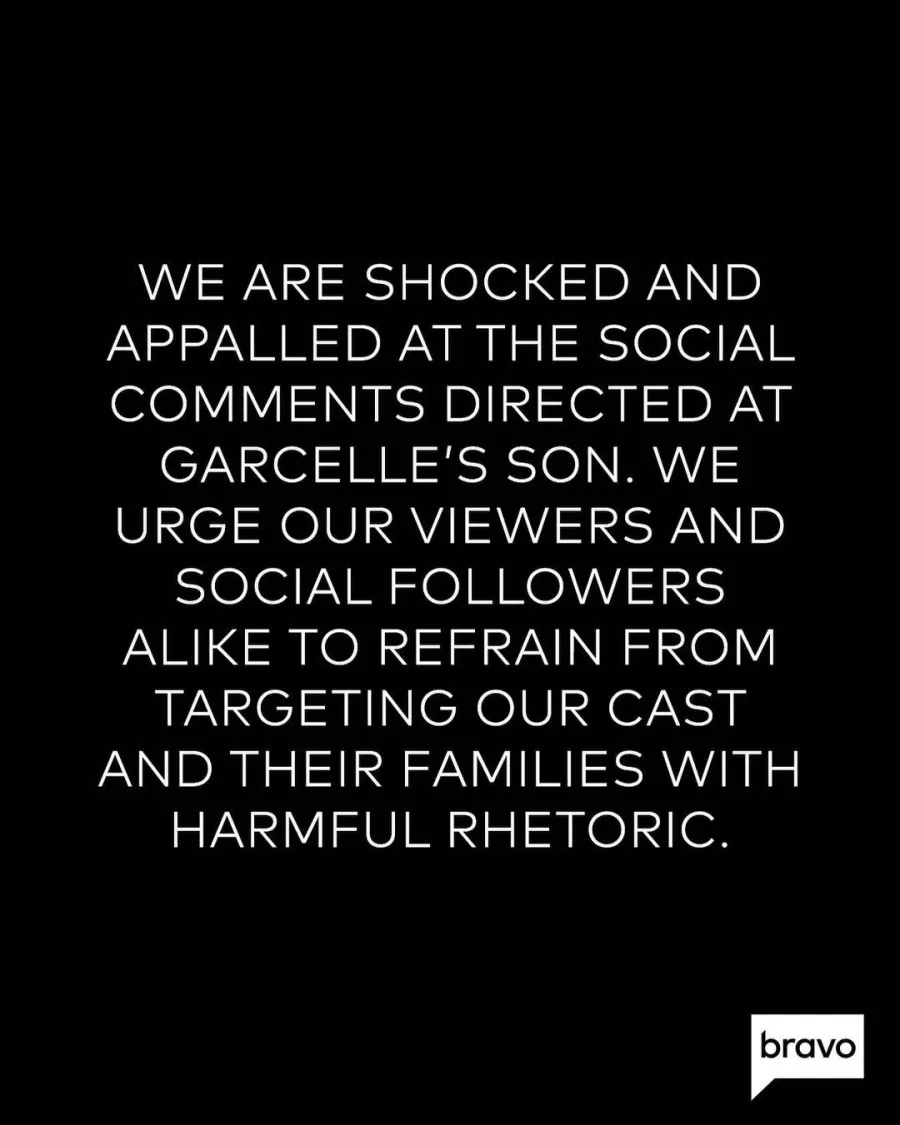 Bravo Calls Out Viewers for Targeting Garcelle Beauvais Son Jax