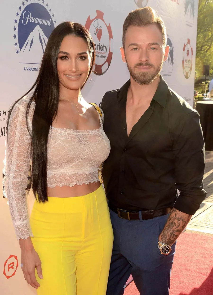 Brie Bella and More Stars React to Nikki Bella, Artem's Wedding