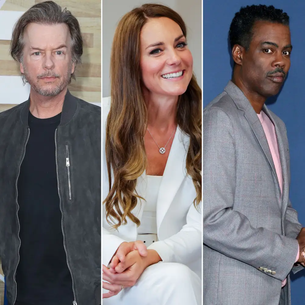 David Spade Jokes Duchess Kate Shouldve Slapped Prince Louis Take Heat Off Chris Rock