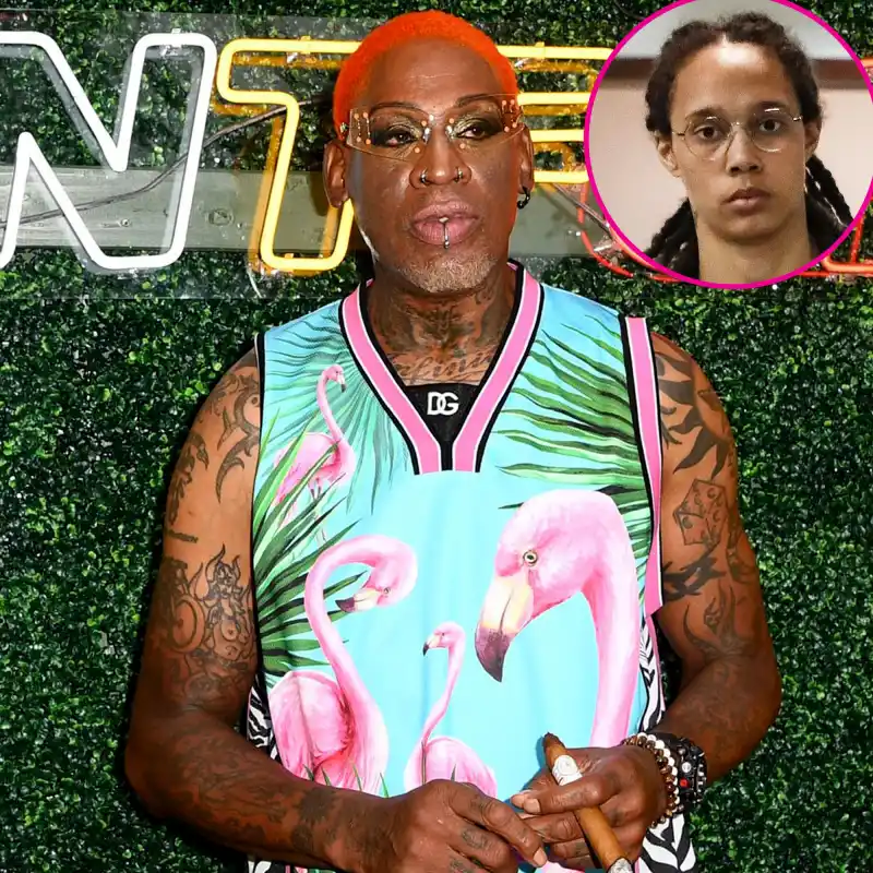 Dennis Rodman Says He Will Travel to Russia to Seek Release of Brittney Griner