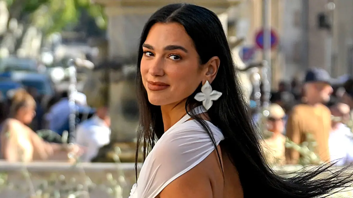 Dua Lipa Wears a Naked Dress to Fashion Designer Jacquemus Wedding