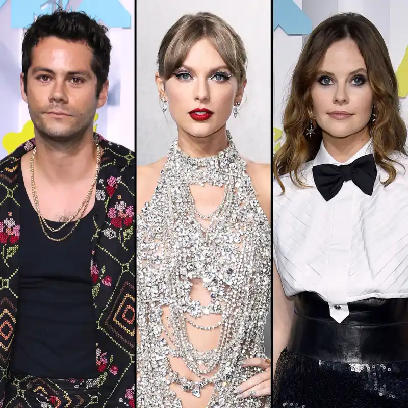 Dylan O'Brien Taylor Swift Sarah Ramos VMAs 2022 What You Didn't See on TV MTV Movie TV Awards 2022