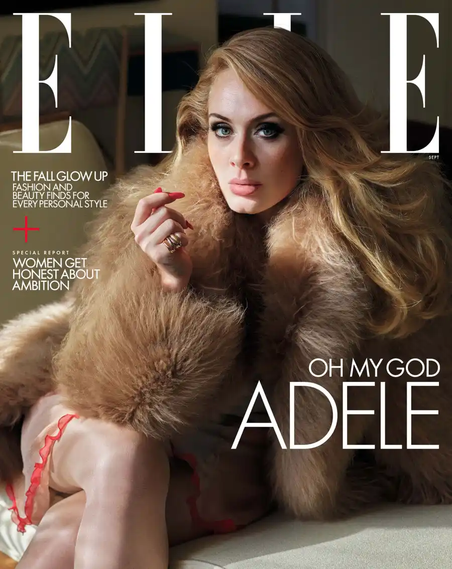 Elle September 2022 Adele