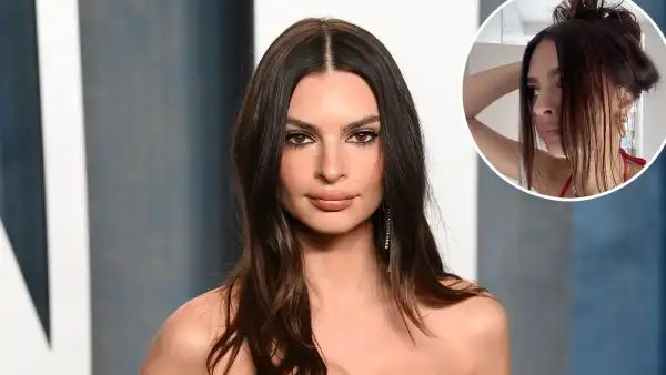 Emily Ratajkowski Gives Herself a Layered Haircut