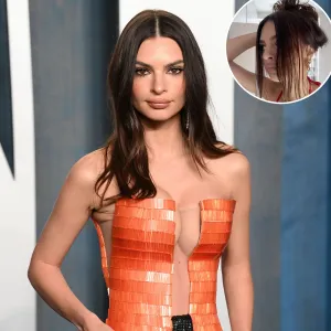 Emily Ratajkowski Gives Herself a Layered Haircut