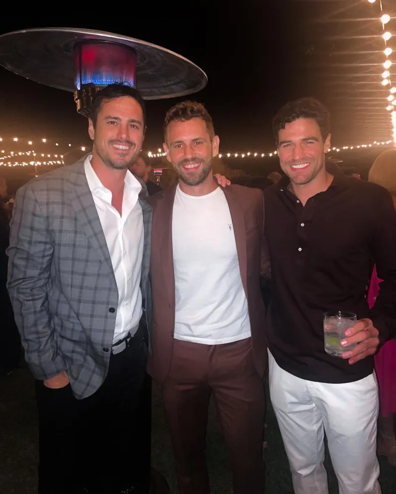 Every Member of Bachelor Nation at Sarah Hyland and Wells Adams’ Wedding Chris Harrison Chris Soules Ben Higgins and More