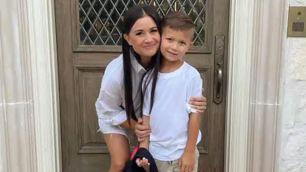 Feature Bachelor Catherine Giudici Savoring Milestones With Son Samuel While Walking Him to Kindergarten