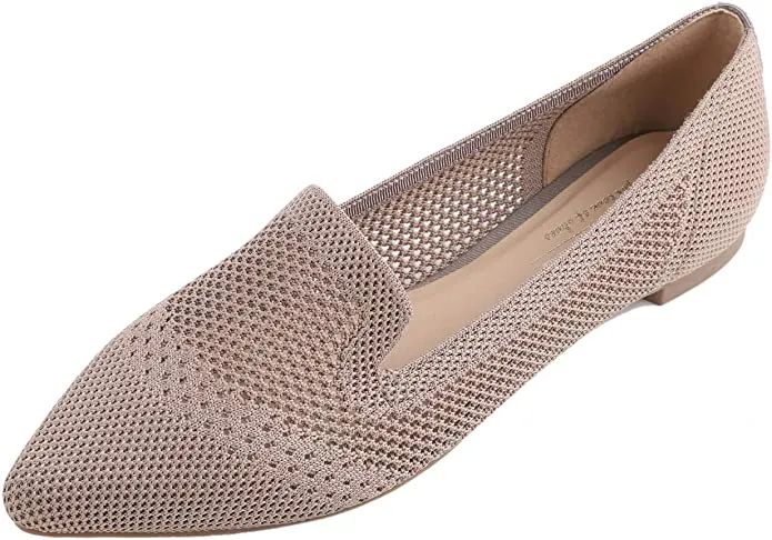 Feversole Women's Woven Flats