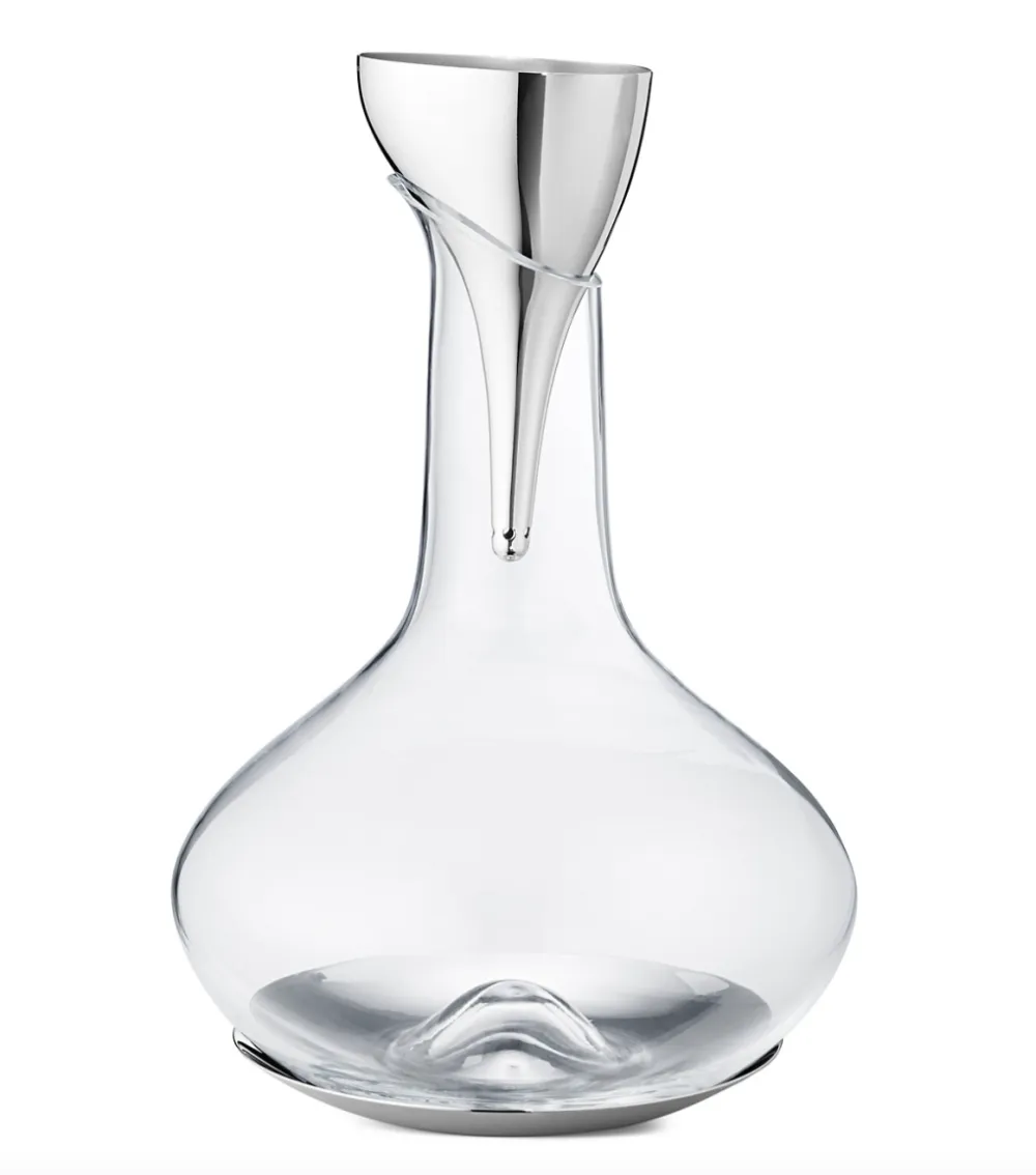Georg Jensen Sky Wine Decanter Aerating Funnel